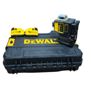 Nivelă laser liniară DEWALT – set cu 2 baterii și valiză