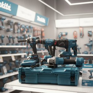 Set Complet Makita: Perforator + Autofiletantă + Polizor + Cheie de Impact - SculePro