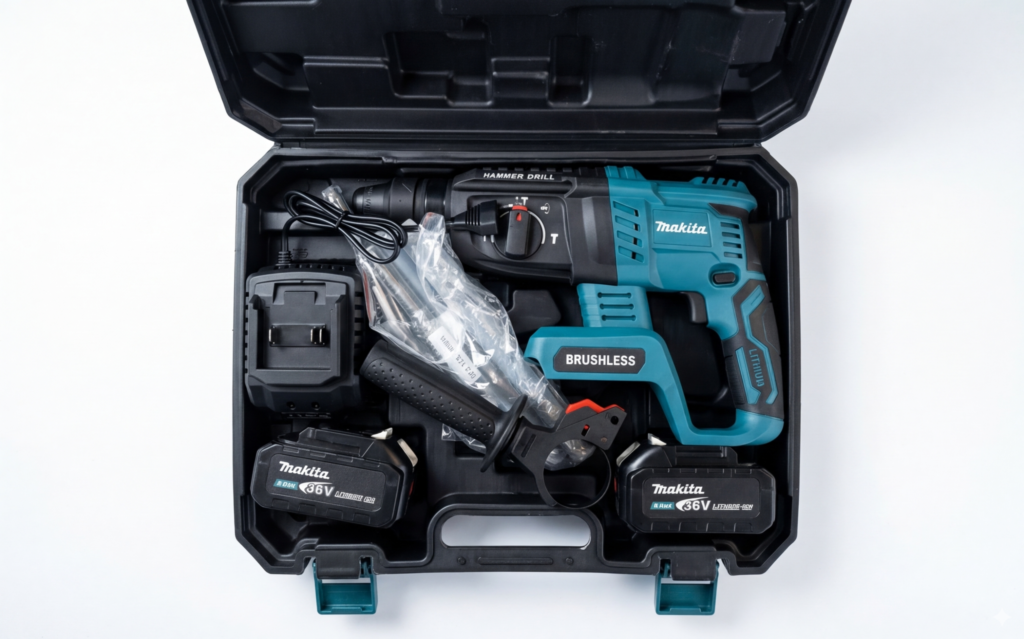Rotopercutor cu Acumulator Makita