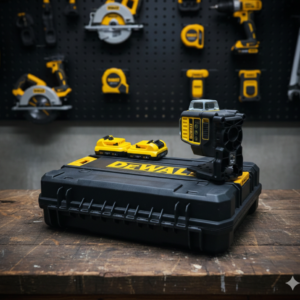 Nivelă cu Laser Liniar DeWALT 12V XR — Set cu 2 Acumulatori și Servietă - SculePro